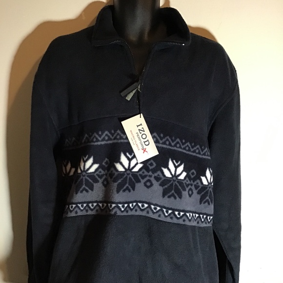 🔥#211, IZOD, performance fleece, NWT, see photos, size medium - Picture 1 of 5